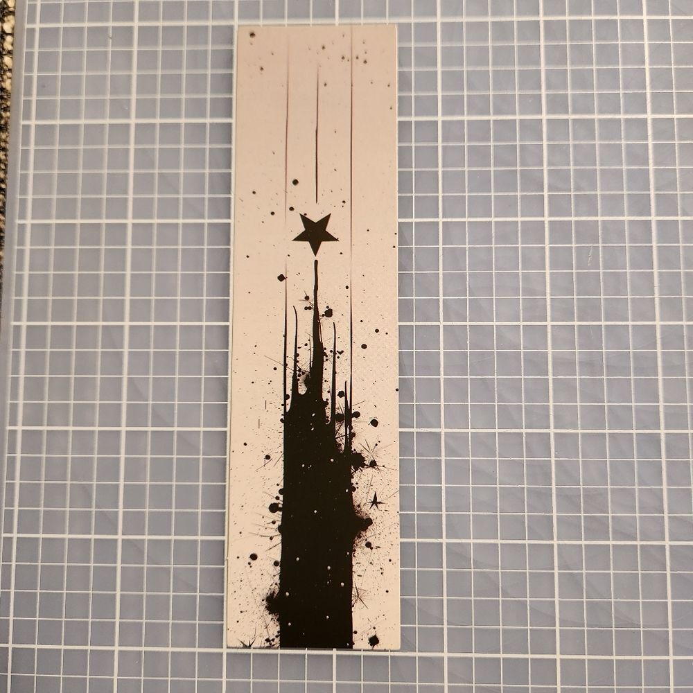 10/$10 Bookmark One Sided Paper Card Stock Book Mark Bookmarker